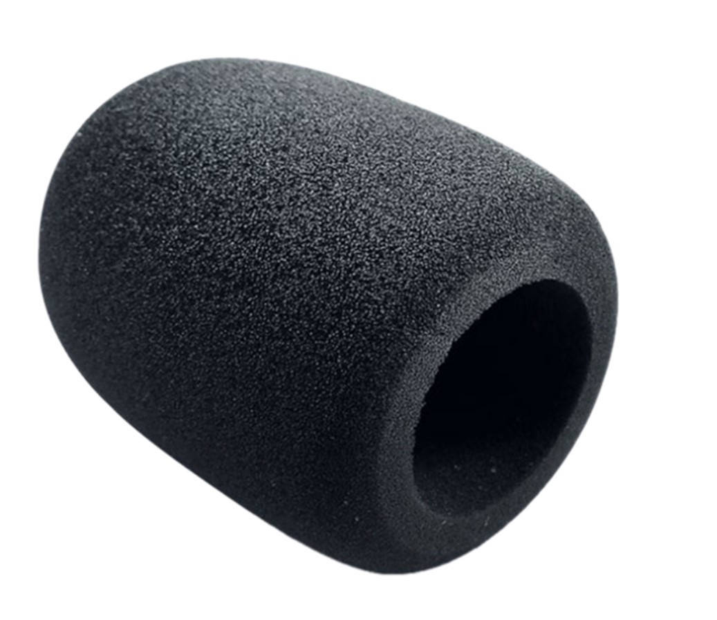 

Ветрозащита поролоновый чехол для студийного микрофона Shure BETA 58A Sennheiser Zoom H1n Цвет Черный Black