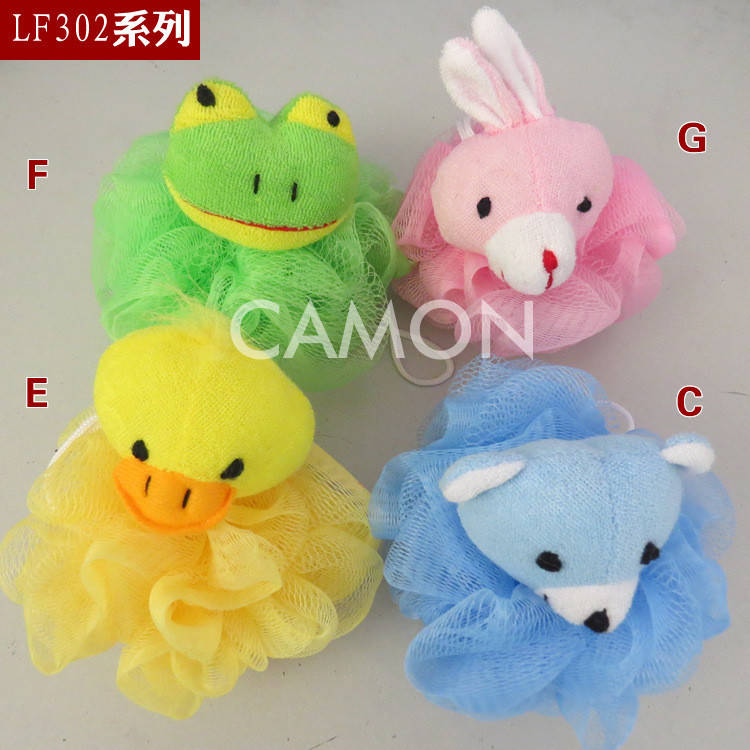 

Мочалка для купания маленьких «Зверята»,