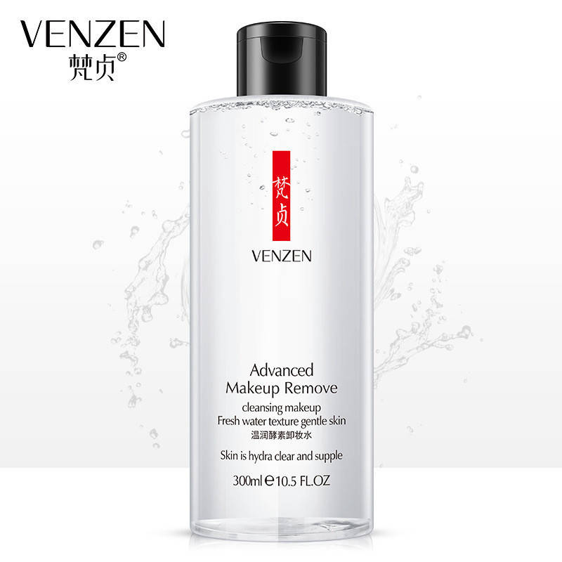 

Мицеллярная вода для снятия макияжа на основе розовой воды Venzen Advanced Makeup Remover, 300мл