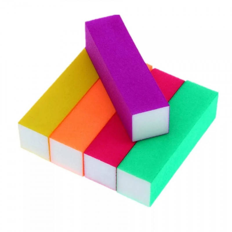 

Баф четырехсторонний для ногтей Яркие цвета