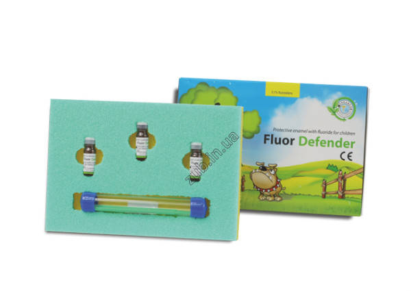

Защитный лак Fluor Defender Cerkamed 3 флакона+игрушка