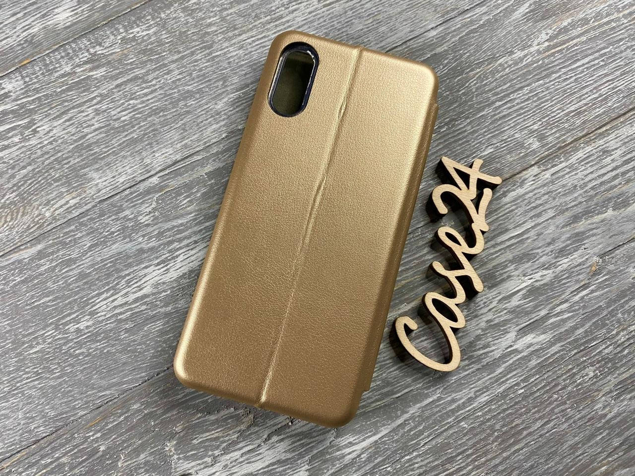 

Чехол книжка Elegant book для Samsung Galaxy A02 (4 цвета) золотистый