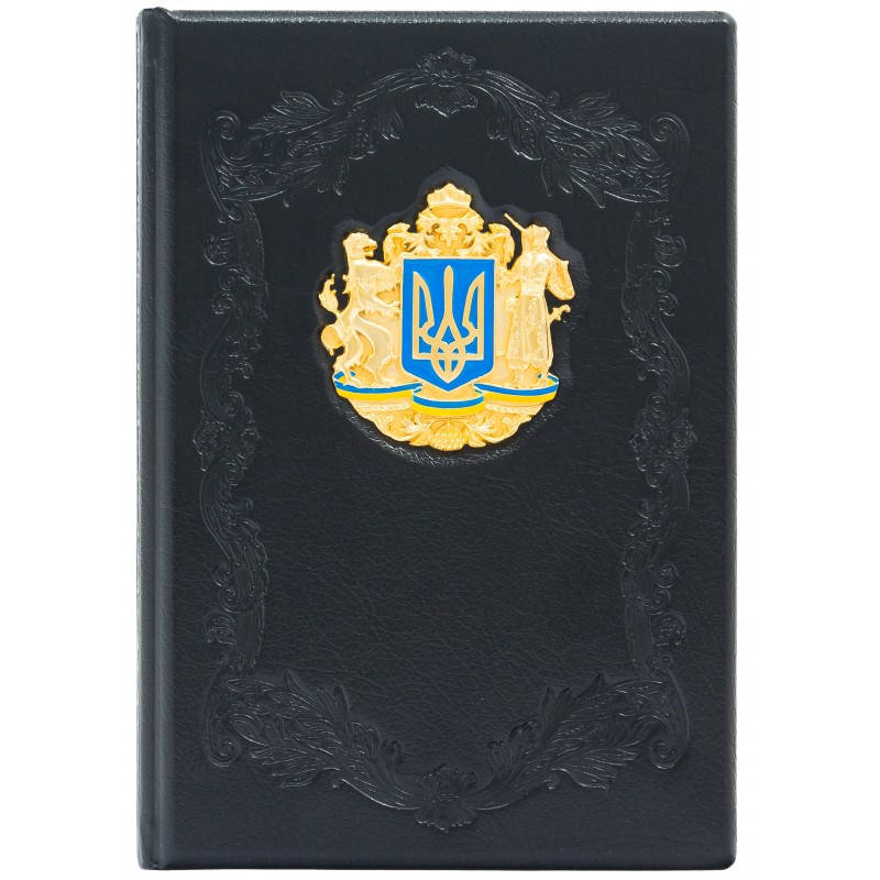 

Кожаный ежедневник 'Тризуб'