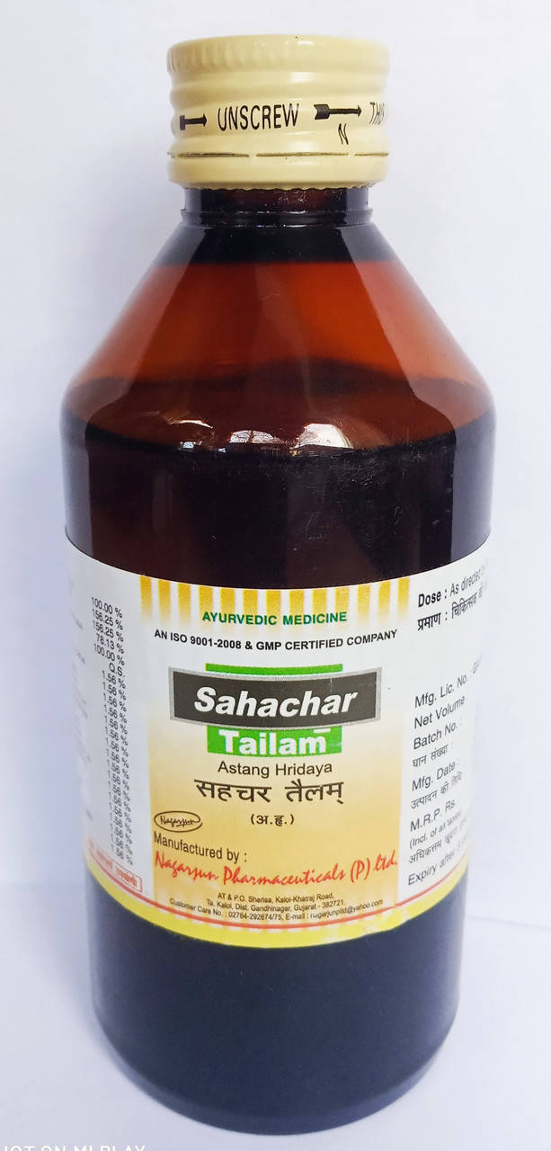

МАСЛО SAHACHARADY TAIL(100ML) ДЛЯ НОГ. NAGARJUNA