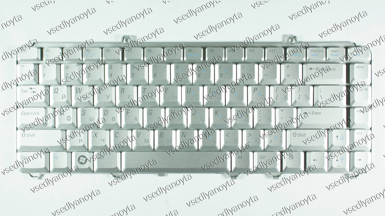 

Клавиатура для ноутбука DELL (Inspiron: 1420, 1521, 1545, Vostro: 1400, 1500, XPS: M1330, M1420, M1530 ), rus,, Серый