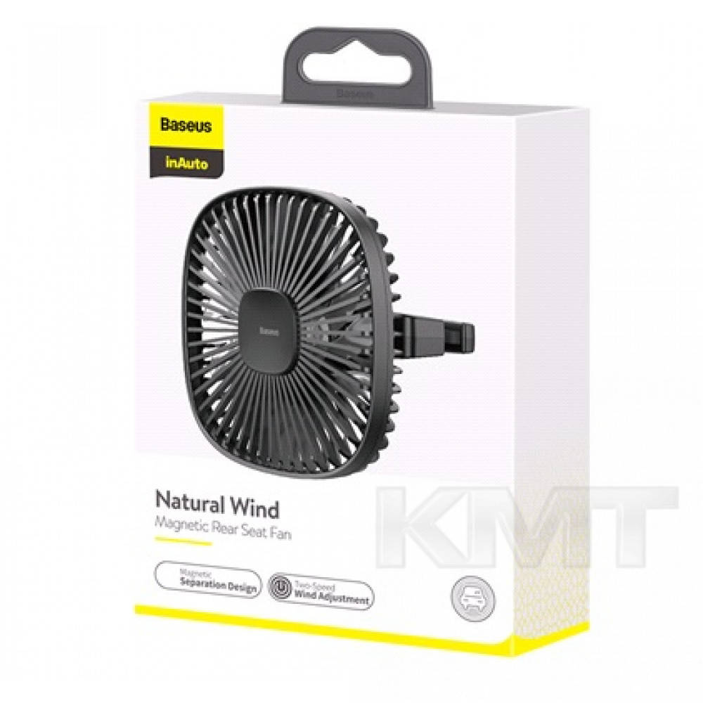 

Baseus (CXZR-01) Вентилятор заднего сиденья с магнитом Natural Wind Black