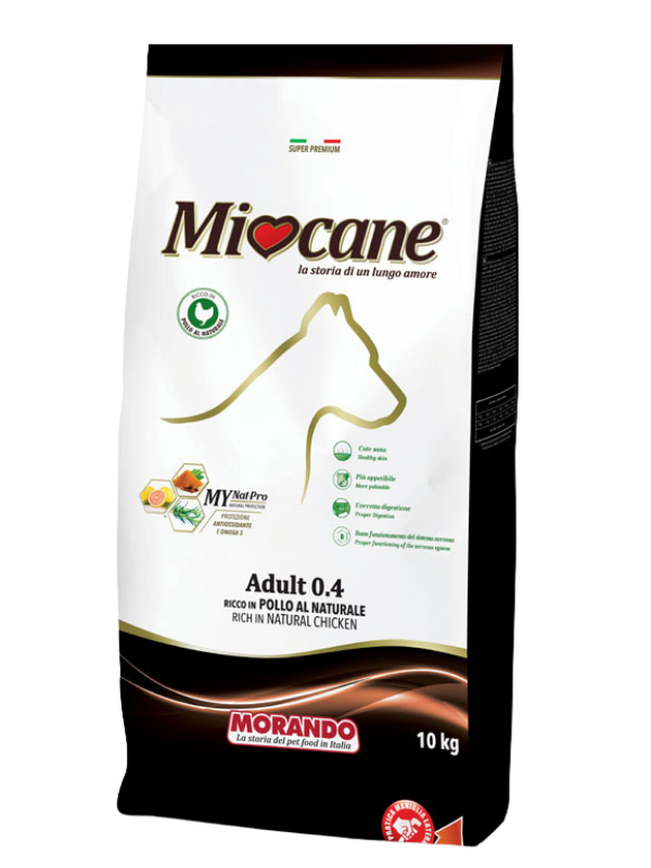 

Сухой корм для собак средних и крупных пород Morando MioCane, с натуральной курицей 10 kg