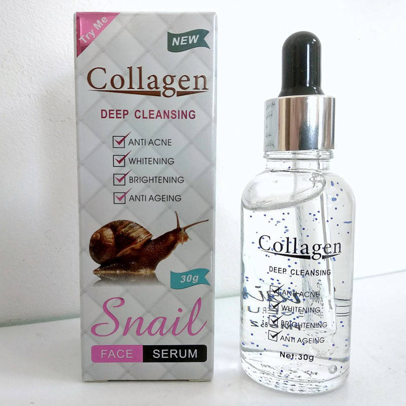 

Сыворотка для лица с коллагеном Collagen Snail Deep Cleasing PM6862