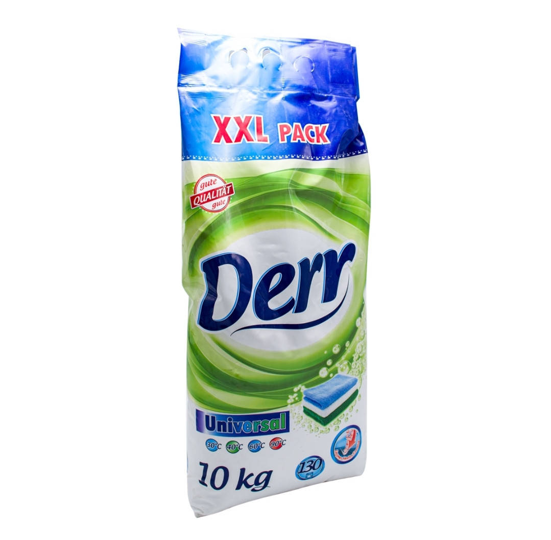 

Стиральный порошок Derr Universal 10 кг (130 циклов)