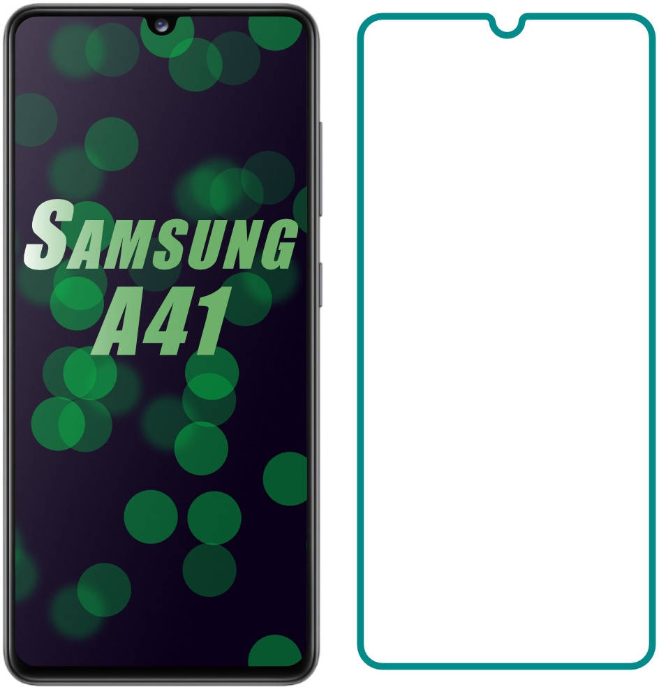 

Защитное стекло Samsung Galaxy A41 A415 (Прозрачное 2.5 D 9H)