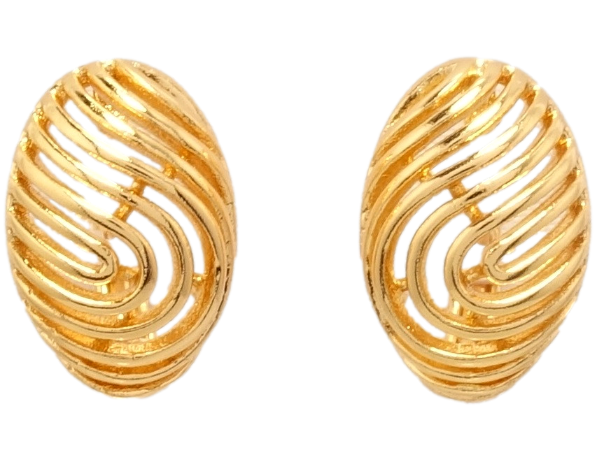 

Серьги Xuping Позолота 18K английский замок "Отпечатки"