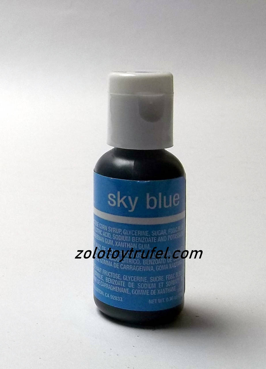 

Краситель гелевый "Sky Blue 20 мл",Chefmaster