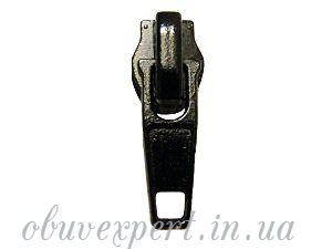 

Бігунок взуттєвої Т-7 на спіраль з фіксатором Чорний, Черный