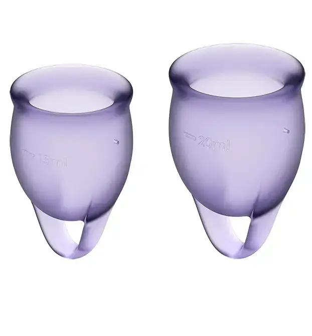 

Набор менструальных чаш Satisfyer Feel Confident Violet