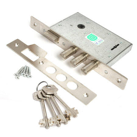 

Врезной замок Гардиан 10.11 4кл без планок и накладок