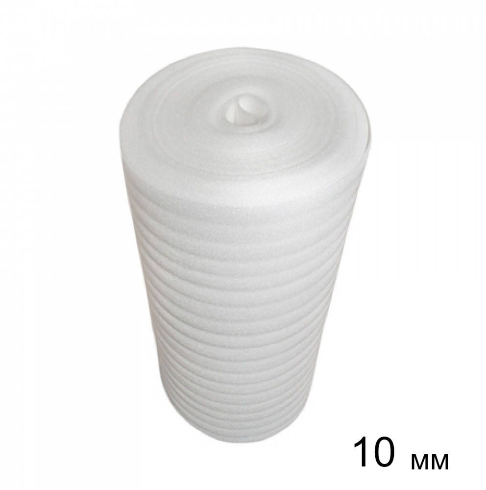 

Вспененный полиэтилен 10 мм - 1м × 50м