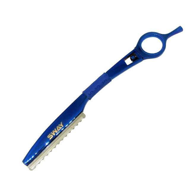 

Бритва парикмахерская филировочная SWAY RAZOR COBALT
