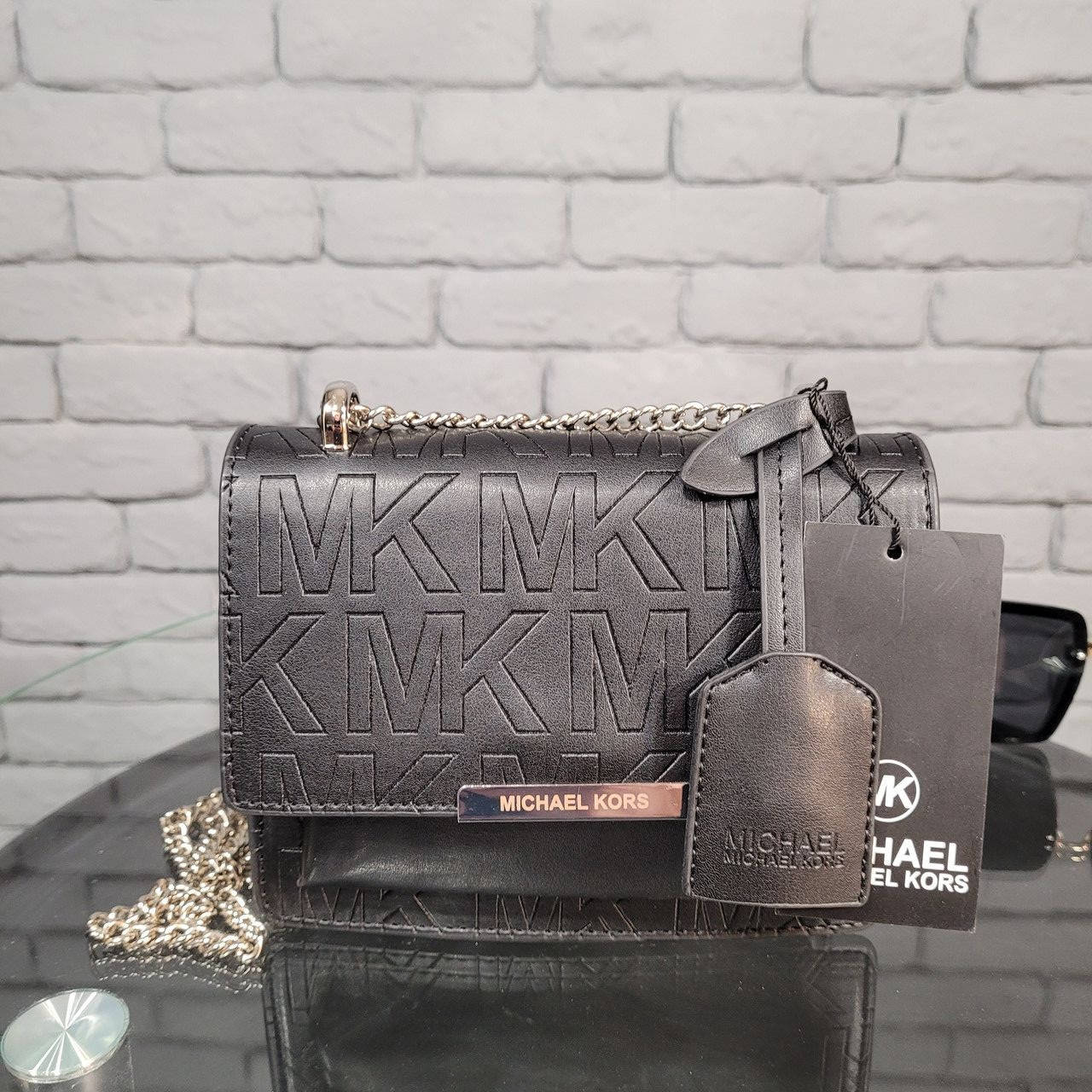 

Женская сумка Michael Kors майкл корс чёрная, Черный