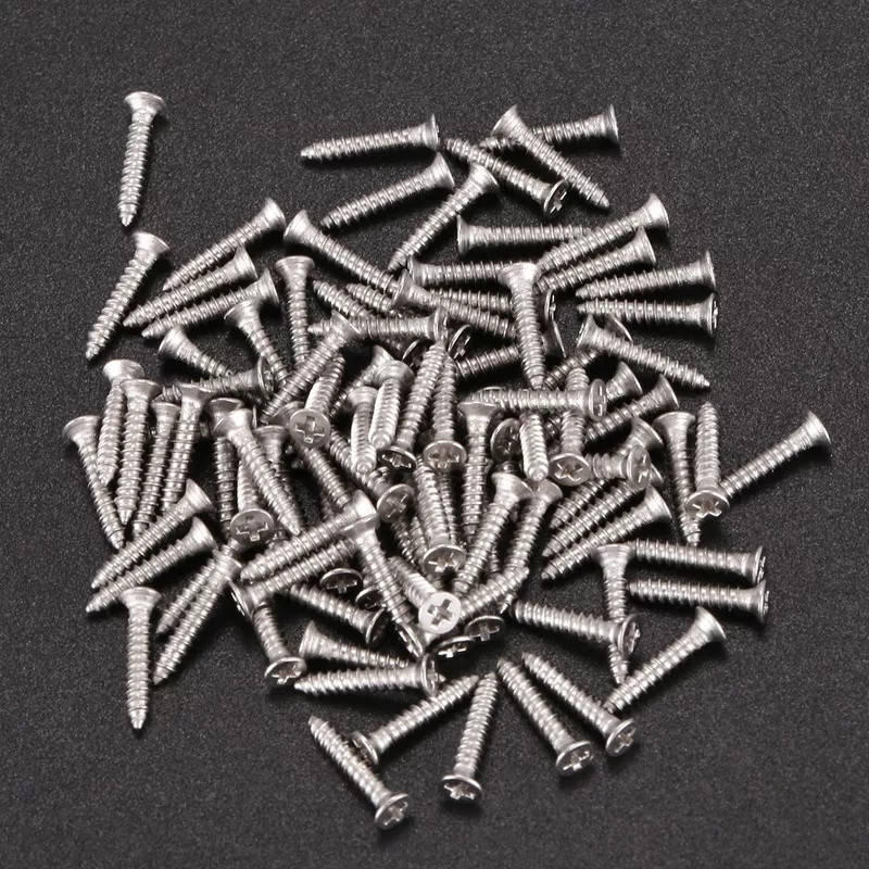 

Саморезы mini крепеж для пикгарда механики гитары электрогитары 8 мм хром