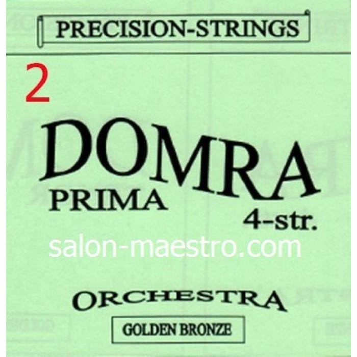 

2-я струна (0,4мм) Домра Прима 4-струнная Поштучно