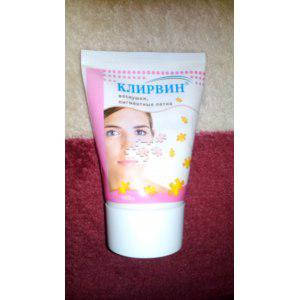 

Клирвин Крем отбеливающий для лица от веснушек и пигментных пятен, 100 г