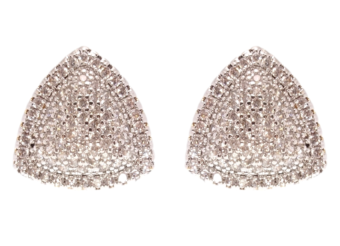 

Серьги Xuping Позолота 18K + Родий гвоздики (пусеты) "Инкрустация цирконием"