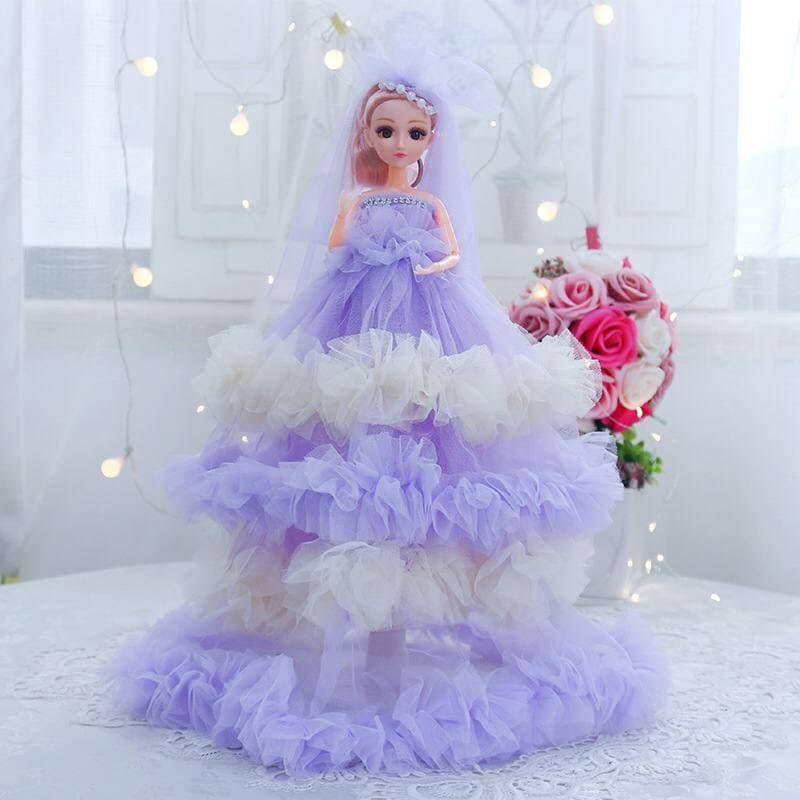 

Игрушка для девочки Princess Barbie 25 см Фиолетовое платье