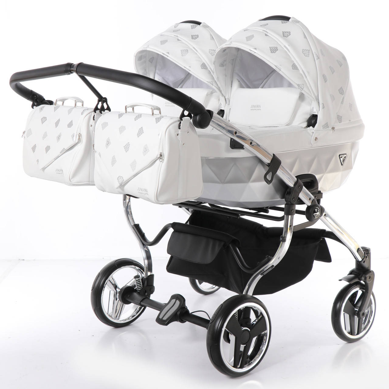 

Коляска детская для двойни Junama Diamond Glow Duo