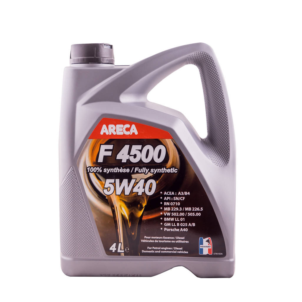 

Масло моторное ARECA F4500 5W40 4л