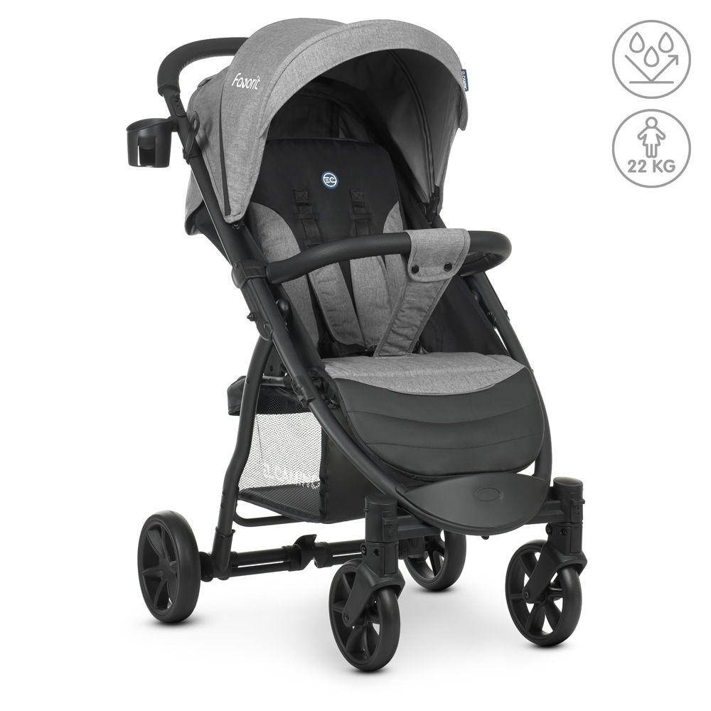 

Коляска детская летняя El Camino M 3409N Gray прогулочная, Бордовый