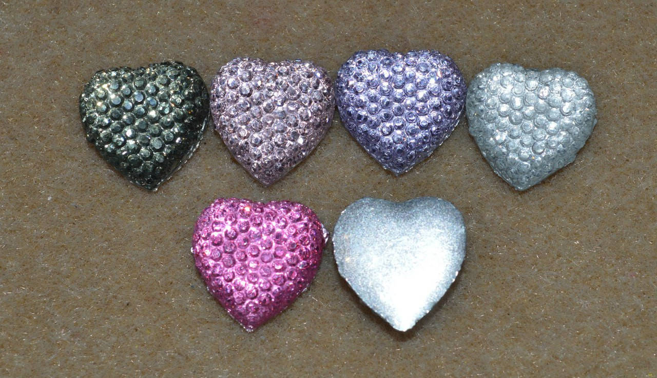 

Кабошон сердце 15 мм