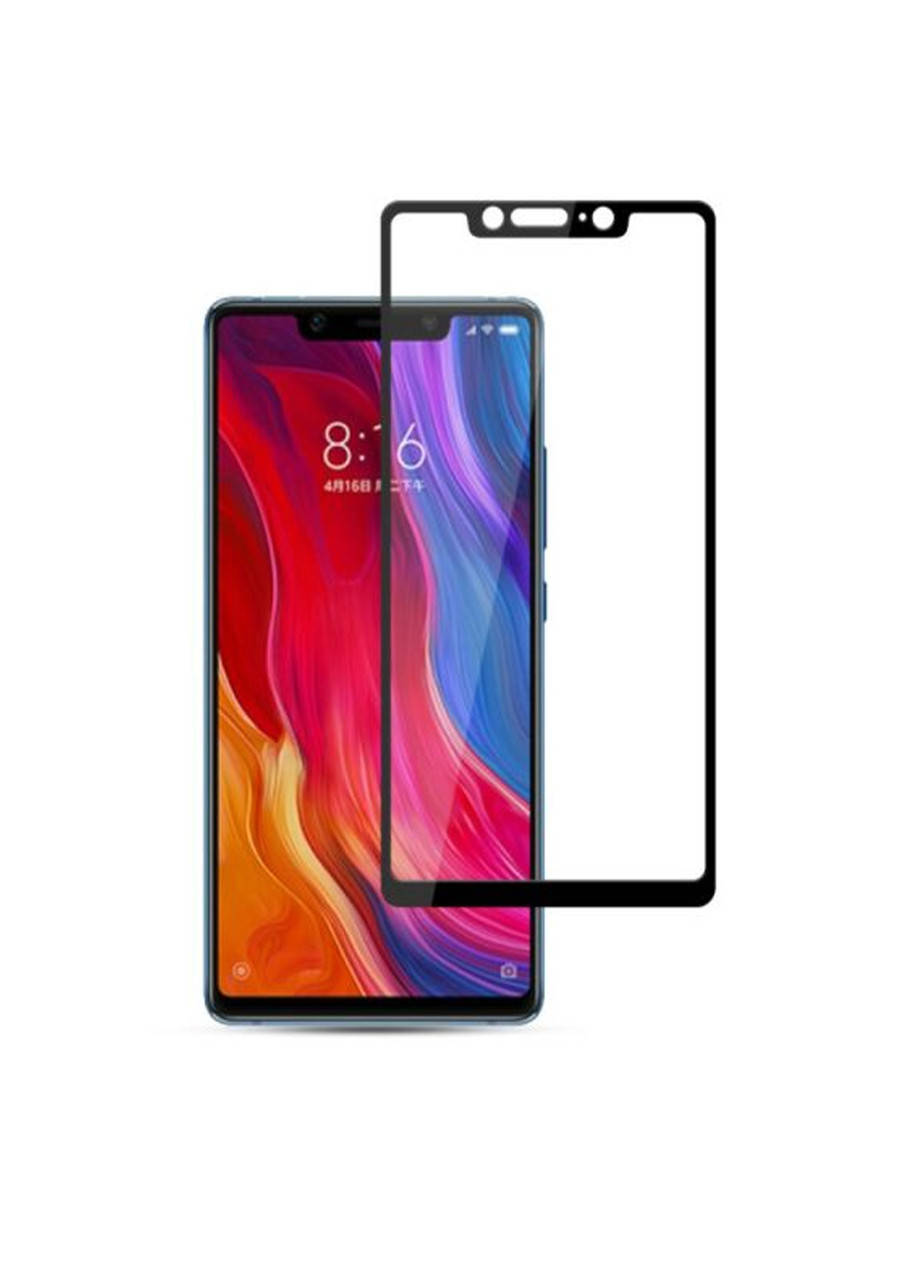 

Защитное стекло 3D с рамкой для Xiaomi Mi 8 SE (black), Черный
