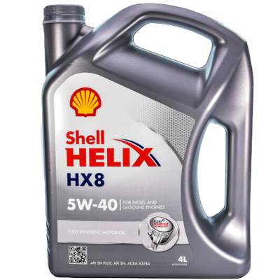 

Масло SHELL HX8 5W-40 4 л
