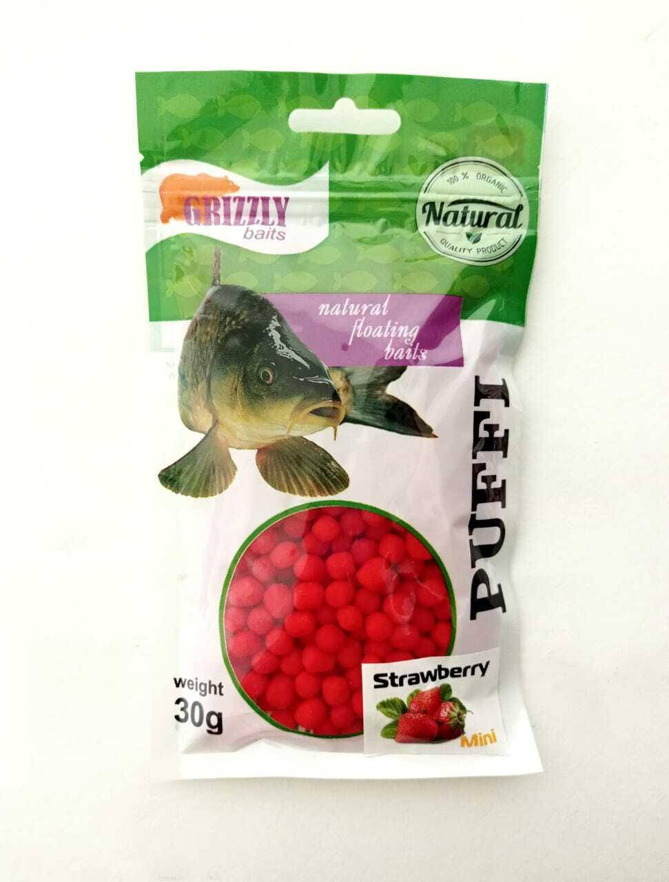 

GRIZZLY Puffi 30гр Клубника MINI