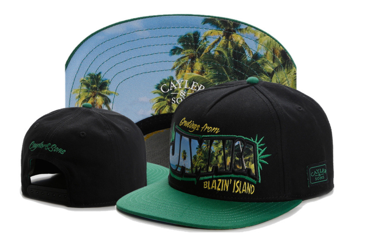 

Кепка с прямым козырьком M&JJ Snapback Черный (16133)