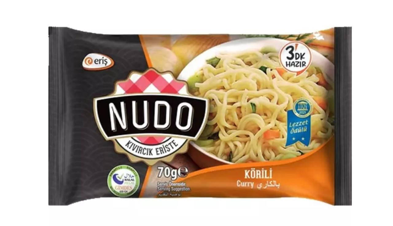 

Вермішель швидкого приготування NUDO 80 г Каррі .