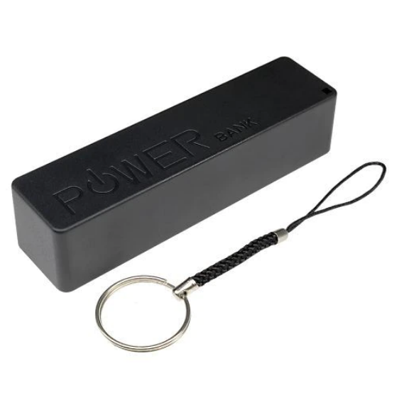 

Power box (18650) пластик USB(1A), корпус повербанка