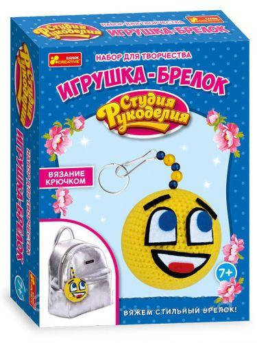 

Вязаный брелок "Смайлик"
