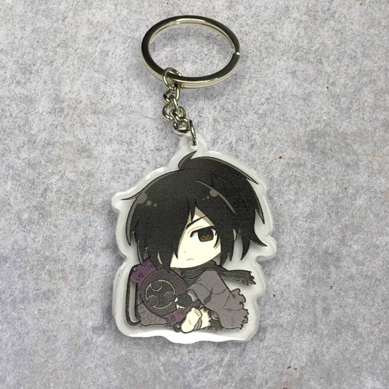 

"Хяккимару (Дороро)" брелок акриловый двухсторонний с уф-печатью, Разные цвета