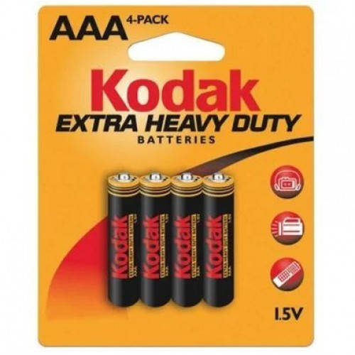 

Батарейка KODAK Extra Heavy Duty AАА/R3 (S4) (4/60/2400)