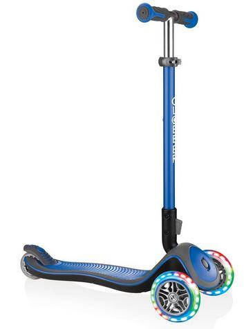 

Детский самокат Globber Elite Deluxe Lights Navy Blue, Синий
