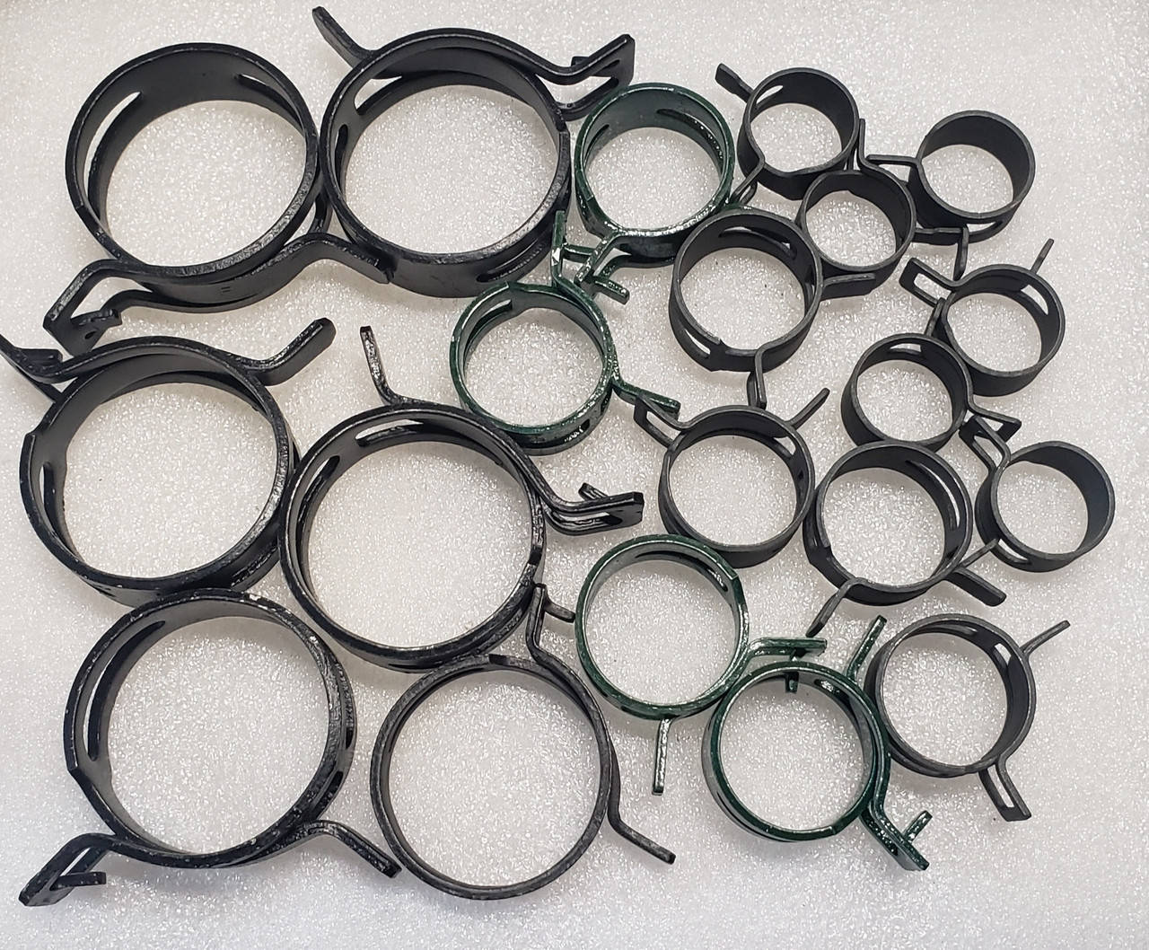 

Набор оригинальных (самозажимных) хомутов системы охлаждения Ланос ( 20 шт.)