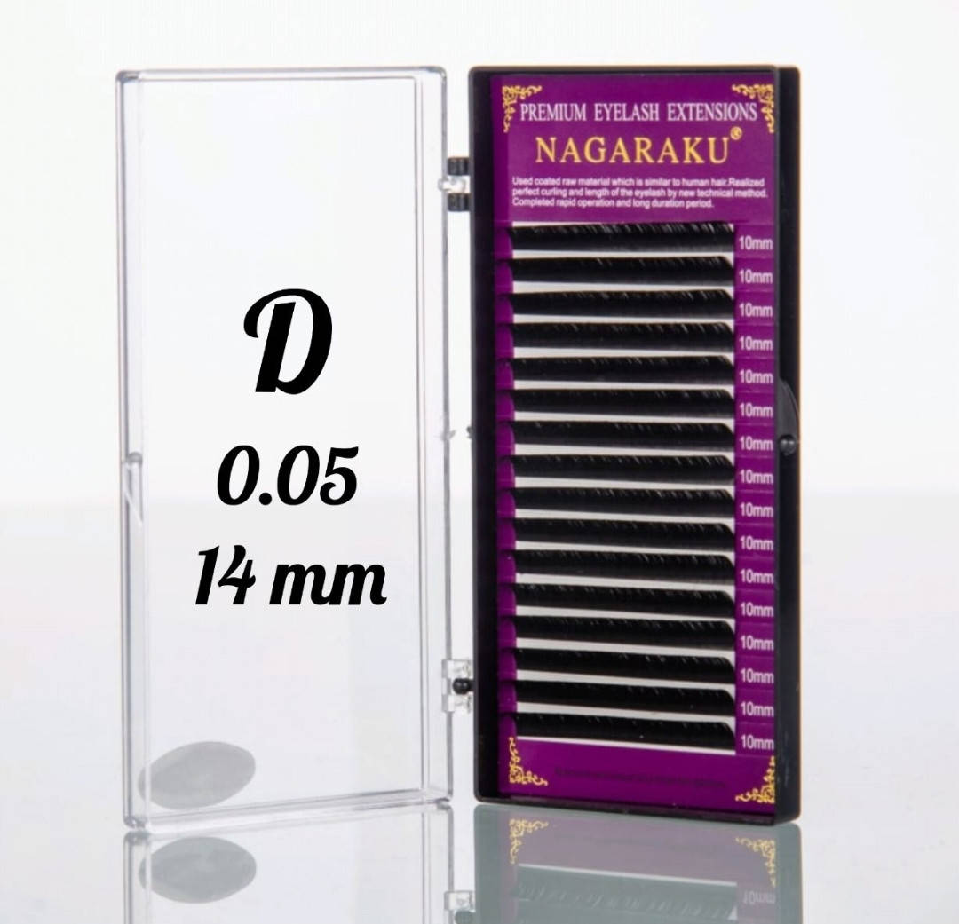 

Ресницы Nagaraku 0.05D - 14 мм