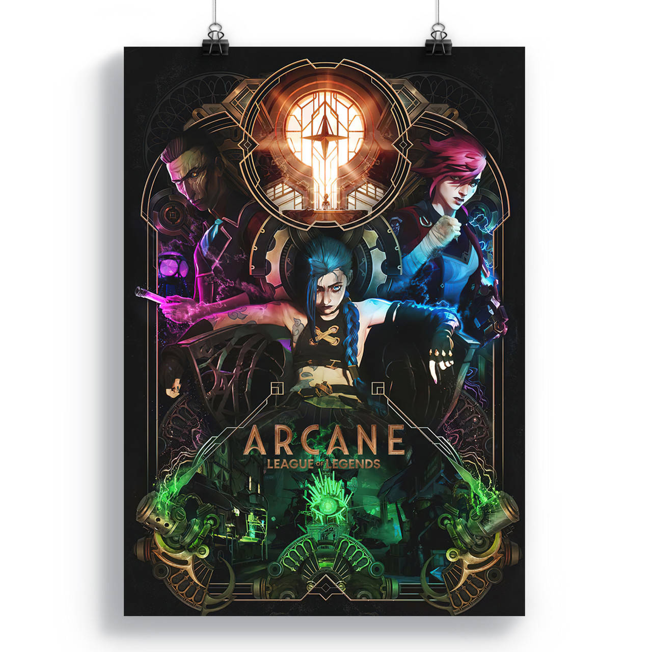 

Плакат Аркейн Лига Легенд | Arcane League of legend 05