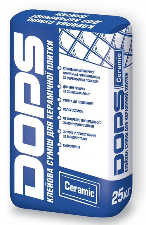 

DOPS CERAMIC клей, 25 кг