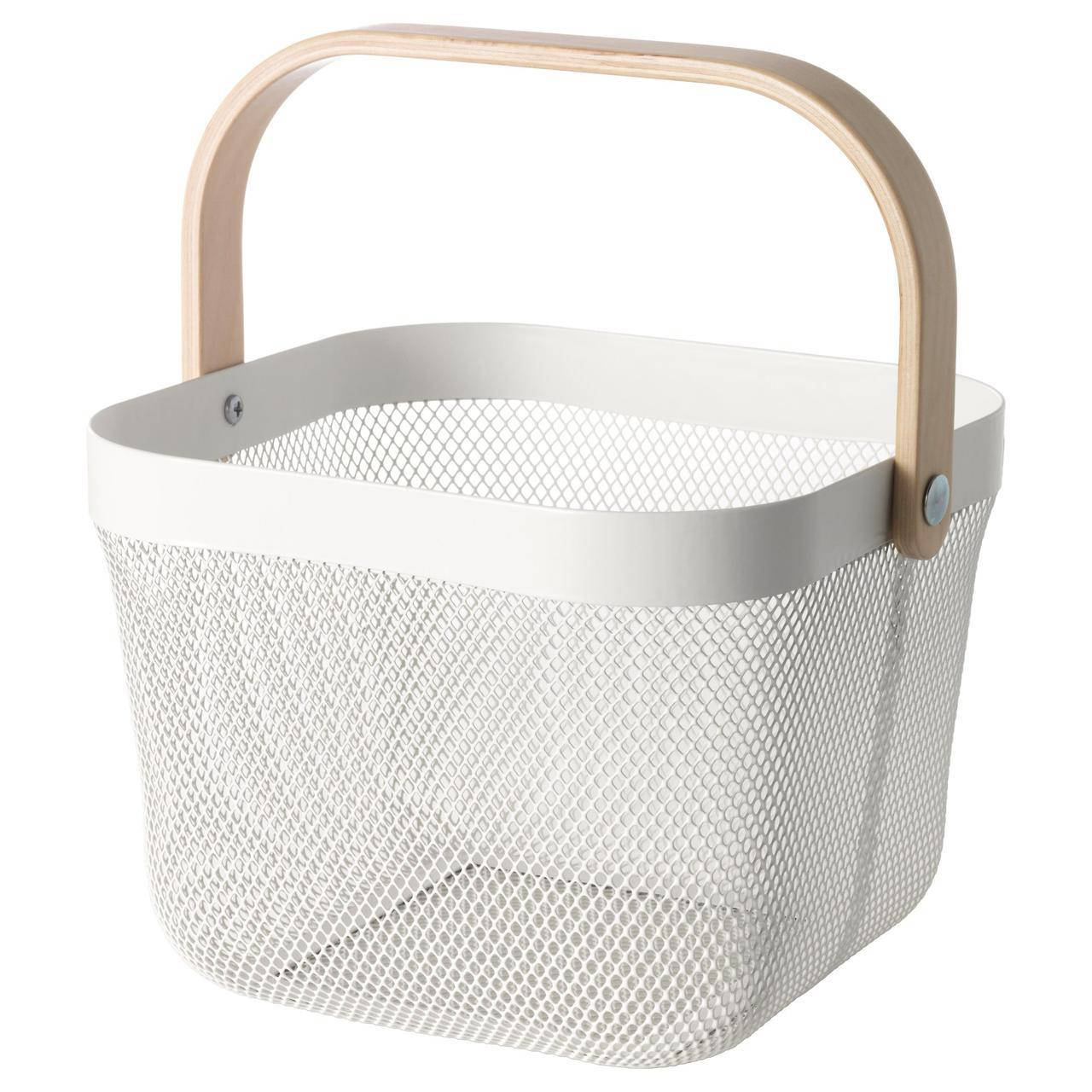 

IKEA RISATORP (902.816.18) Корзина, белая