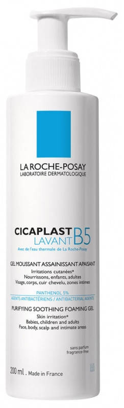

Очищающий Гель La Roche-Posay Cicaplast B5 для поврежденной кожи с рождения Ля Рош Цикапласт 200мл