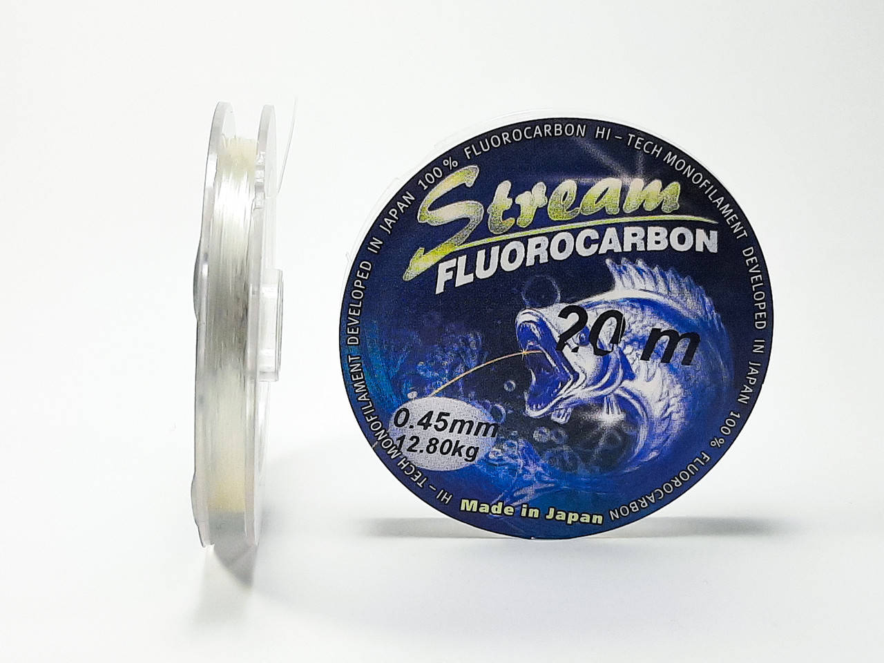 

Флюорокарбон Stream Fluoroсarbon 0.45мм. 25м., Прозрачный