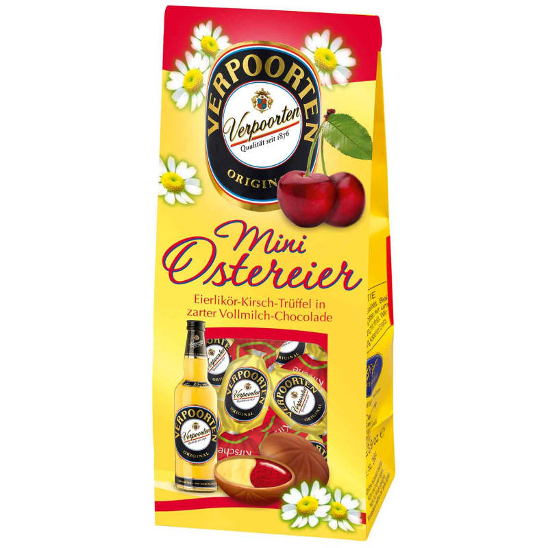 

Шоколадные яйца Verpoorten Mini Ostereier Eierlikor Truffle 110 g