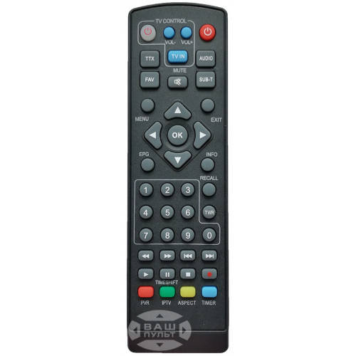 

Пульт для TIGER T2 IPTV 6701